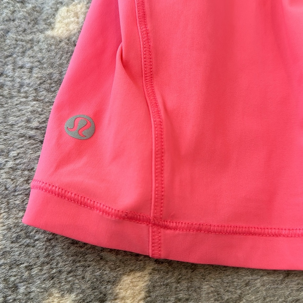 Lululemon Women’s Pink Cropped Athletic Tank Top - Picture 3 of 7